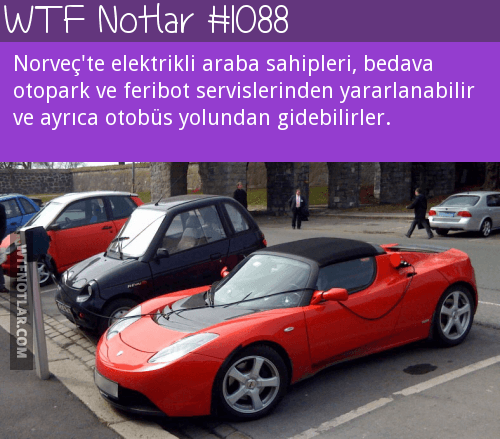 Norveç'te elektrikli araba sahibi olmak 1