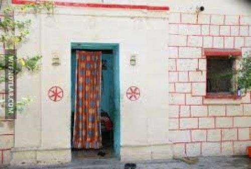 Kapısız köy, Shani Shingnapur, Hindistan 3