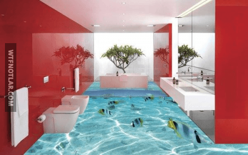 Kendi odanız yapmak isteyeceğiniz 13 ilginç banyo tasarımları 3