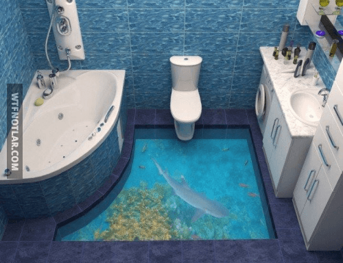 Kendi odanız yapmak isteyeceğiniz 13 ilginç banyo tasarımları 11