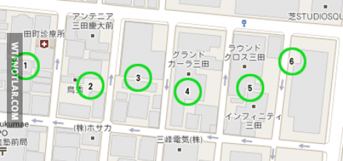 Japonya'da caddelerin adı yok 2