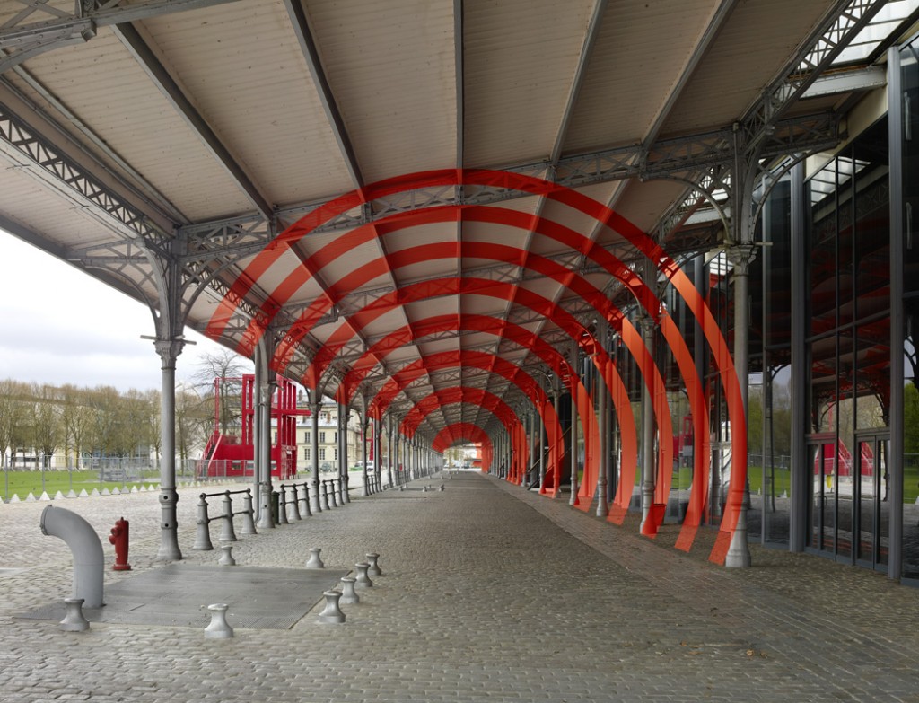 "Arcs de cercle sur diagonale" Paris 2015