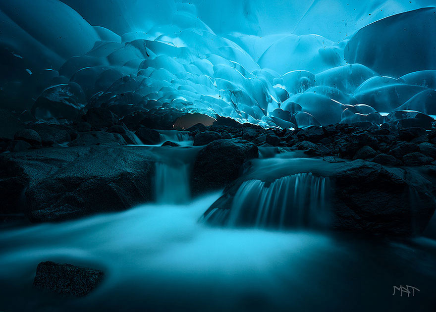 Mendenhall-Buz-Mağaraları,-Juneau,-Alaska